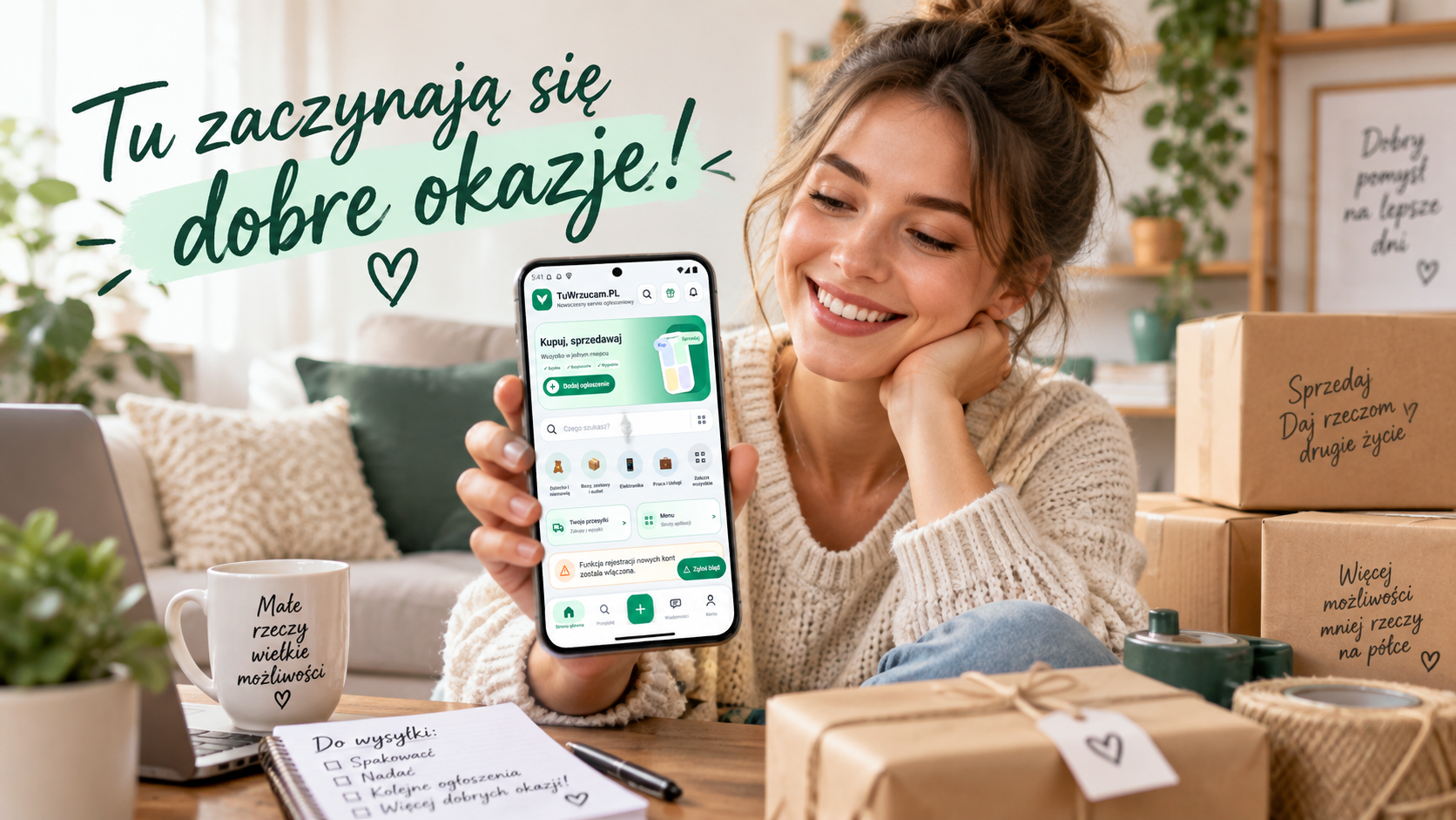 TuWrzucam.pl – jak działa nowy serwis ogłoszeniowy do kupowania i sprzedawania?
