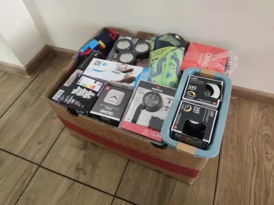 Towar z Niemiec. Boxy zestawy karton po bananach