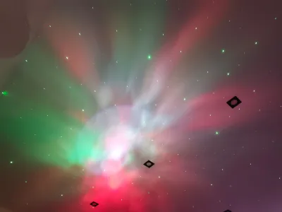 Projektor astronauta LED