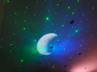 Projektor astronauta LED
